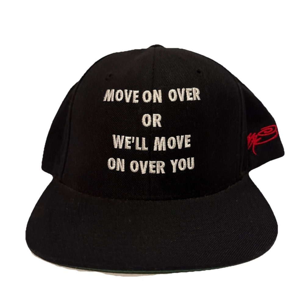 SSUR New York Move On Over Or We’ll Move You Over SnapBack Hat Black